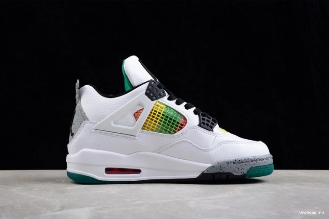 Rasta Lucid AQ9129-100 4 Green Jordan Retro 1230